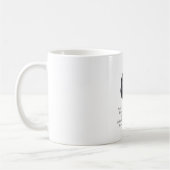 Mug Pont arc-en-ciel du chat noir (Gauche)