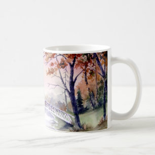 Mug Pont Arché Nouvelle-Angleterre aquarelle peinture