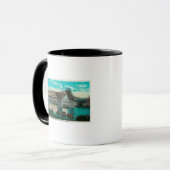 Mug Pont Broadway sur la rivière Willamette (Devant gauche)