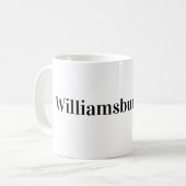 Mug Pont Brooklyn New York de Williamsburg (Devant gauche)