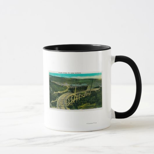 Mug Pont circulaire, Mt. LoweMt. Lowe, CA (Droite)