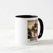 Mug Pont Clifton Suspension et bateaux (Devant droit)