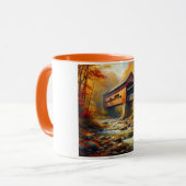 Mug pont couvert d'automne classique (Devant gauche)