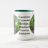 Mug Pont couvert de Cambron, Comté de Madison, Alabama (Centre)