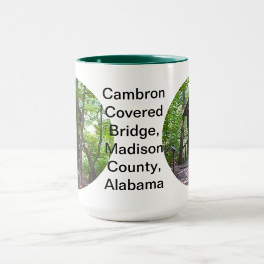 Mug Pont couvert de Cambron, Comté de Madison, Alabama (Centre)