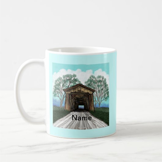 Mug Pont couvert de Spring (Gauche)