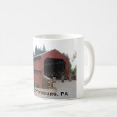 Mug Pont couvert Sachs près de Gettysburg PA (Devant droit)