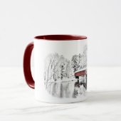 Mug Pont couvert Swanzey,NH (Devant gauche)