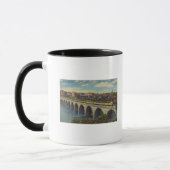 Mug Pont d'arc en pierre de passage (Gauche)