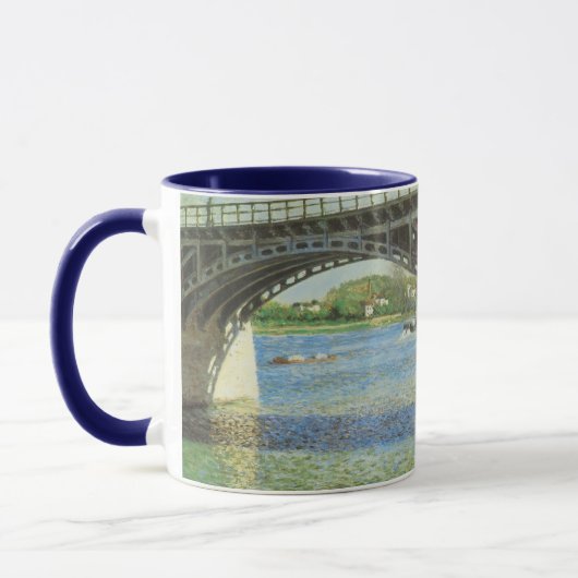 Mug Pont d'Argenteuil par Gustave Caillebotte (Gauche)