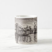 Mug Pont de Brooklyn et un ciel gris (Centre)