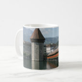Mug Pont de chapelle, luzerne, Suisse (Devant gauche)