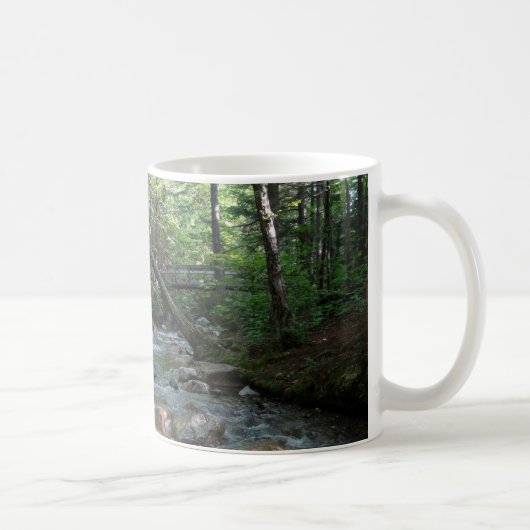 Mug Pont de la rivière Pemigewasset dans le New Hampsh (Droite)