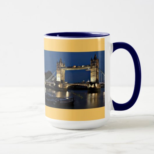 Mug Pont de la Tour de nuit (Droite)