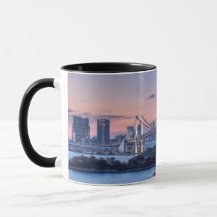 Mug Pont de l'Arc-en-ciel au crépuscule