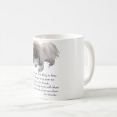 Mug Pont de l'Arc-en-Ciel du Chien Pékinois (Devant droit)