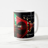 Mug Pont de Londres aux couleurs de Noël (Devant droit)