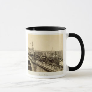 Mug Pont de Londres, c.1880 (photo de sépia)
