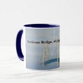 Mug Pont de Mackinac, Michigan (Devant gauche)
