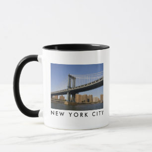 Mug Pont de Manhattan sur l'East River New York City