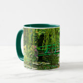 Mug Pont de Monet, jardin de Monet, Vert, Giverny (Devant gauche)
