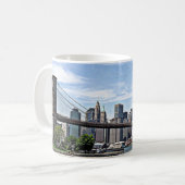 Mug Pont de New York - de Brooklyn (Devant gauche)