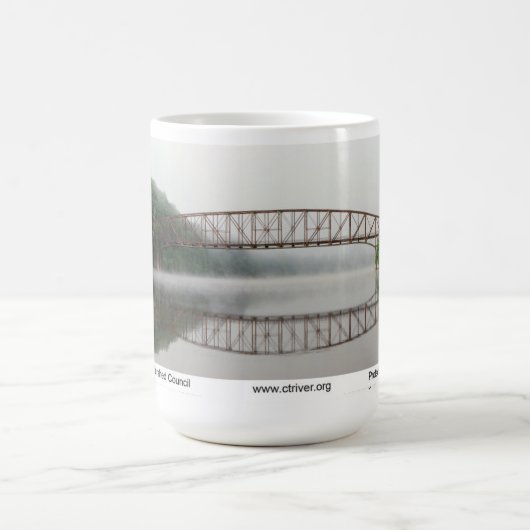 Mug Pont de Schell en brouillard d'aube (Centre)