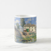 Mug Pont de Villeneu par Sisley Impressionist Paint (Centre)