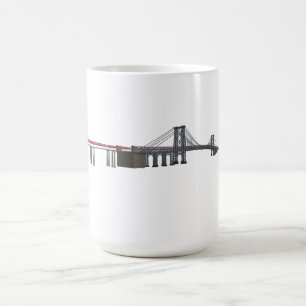 Mug Pont de Williamsburg : modèle 3D :