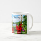 Mug Pont des fleurs, automnes de Shelburne, mA (Devant droit)