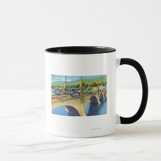 Mug Pont des fleurs de Shelburne Falls (Droite)