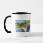 Mug Pont des fleurs de Shelburne Falls (Gauche)