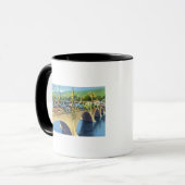 Mug Pont des fleurs de Shelburne Falls (Devant gauche)