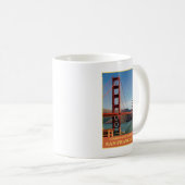 Mug Pont du Golden Gate de San Francisco (Devant droit)