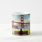 Mug Pont du Golden Gate de San Francisco (Centre)