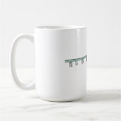 Mug Pont en mémorial de Delaware : modèle 3D : (Gauche)