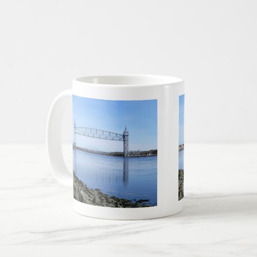 Mug Pont ferroviaire du canal de Cape Cod (Devant gauche)
