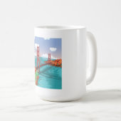 Mug Pont Golden Gate de San Francisco (Devant droit)