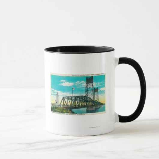 Mug Pont Interstate Highway sur Columbia River (Droite)