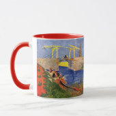 Mug Pont Langlois à Arles par Vincent van Gogh (Gauche)