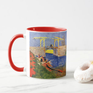 Mug Pont Langlois à Arles par Vincent van Gogh