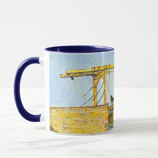 Mug Pont Langlois à Arles par Vincent van Gogh (Gauche)