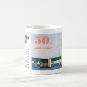 Mug Pont Mackinac 50e anniversaire