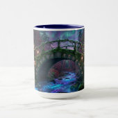 Mug Pont magique sur ruisseau enchanté Lumières Féériq (Centre)