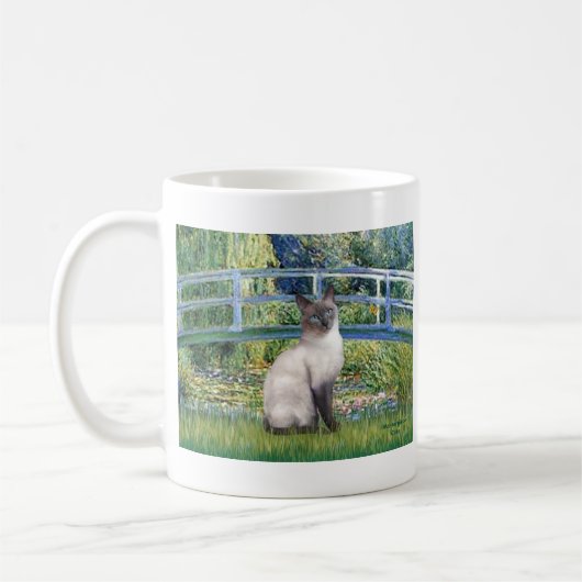 Mug Pont - Siamese 24 (point bleu) (Gauche)