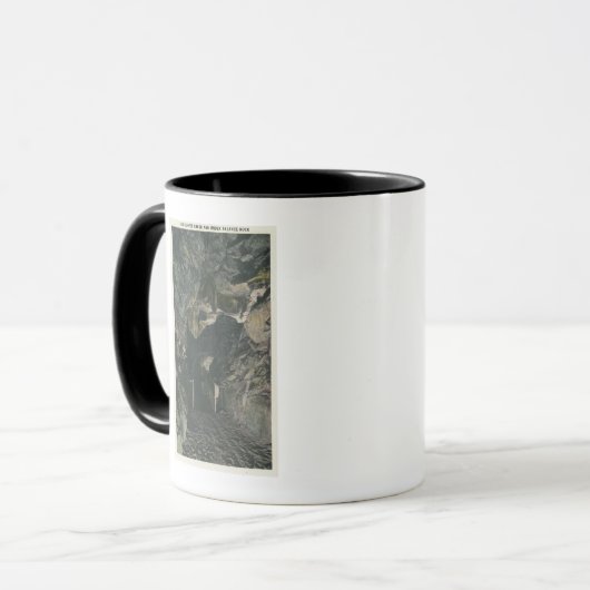 Mug Pont sous la vue Balance Rock (Devant gauche)