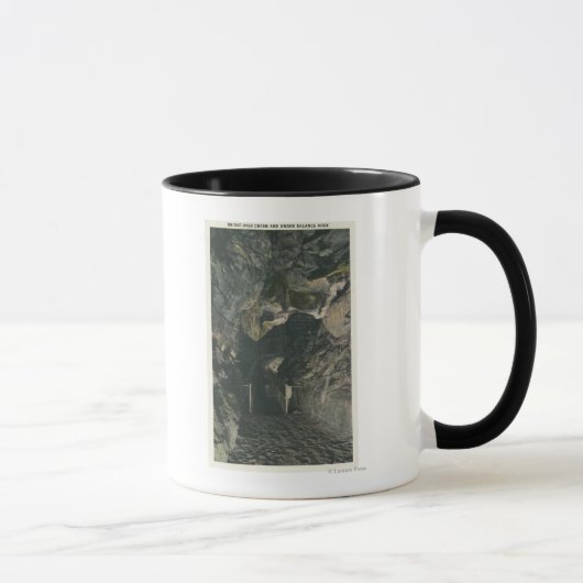 Mug Pont sous la vue Balance Rock (Droite)