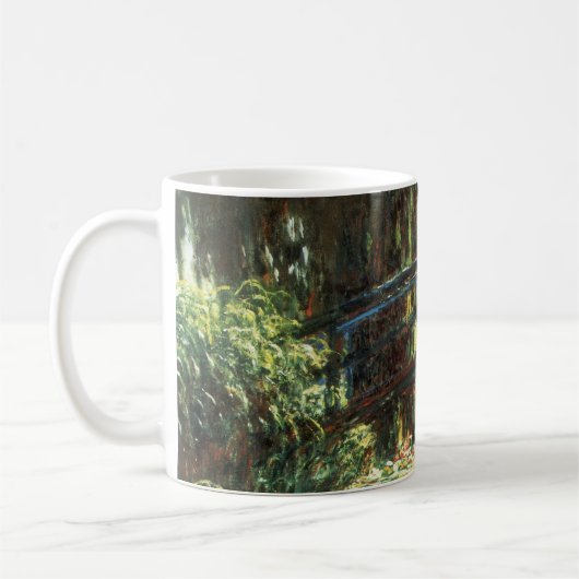 Mug Pont sur l'étang Nénuphar par Claude Monet (Gauche)