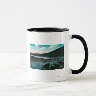 Mug Pont suspendu de rivière de Klondyke, Alaska