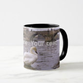 Mug Pont Swans et Charles à Prague (Devant droit)